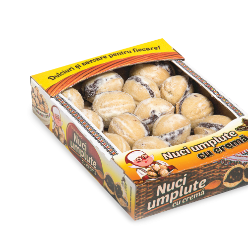 Nuci umplute cu crema