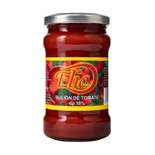 Pasta de tomate 18%, borcan, Elio, 314g