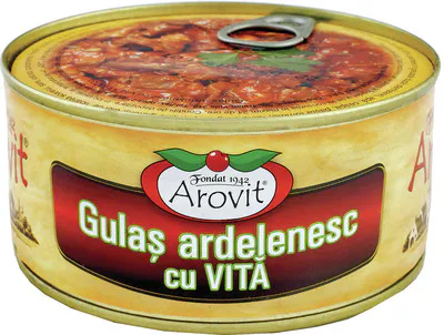 Gulaş ardelenesc de vită 300g 1/6