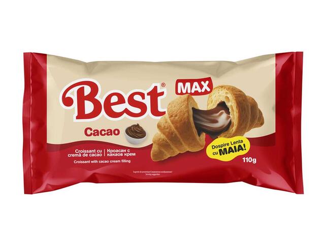BEST CROISSANT CU UMPLUTURA CU CACAO 110G bax