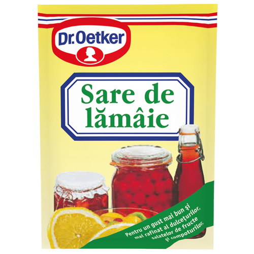 Sare de lămâie Dr. Oetker 8 g 1/50