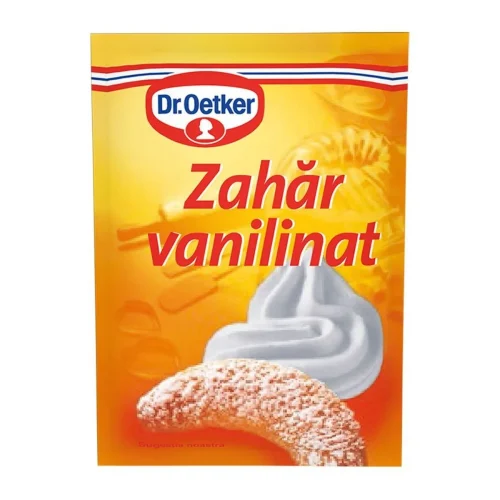 Zahăr vanilinat Dr. Oetker, 8 g 1/50 cut