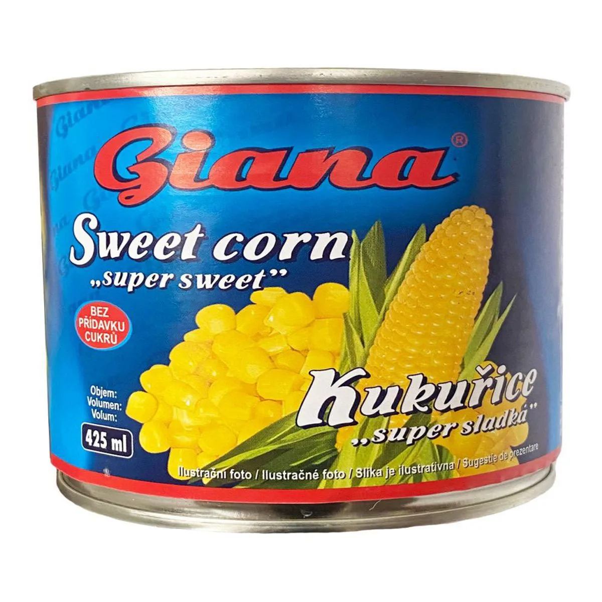 Porumb dulce Giana, 425 ml 1/12