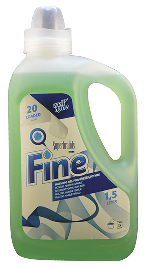 Detergent lichid țesături albe 1,5l 1/8