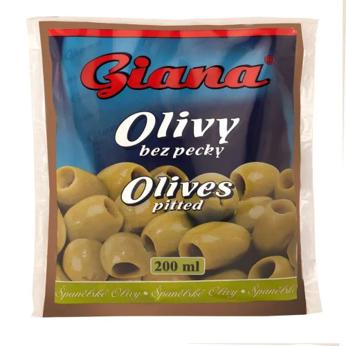 Măsline verzi fără sâmburi Giana, 200g 1/36
