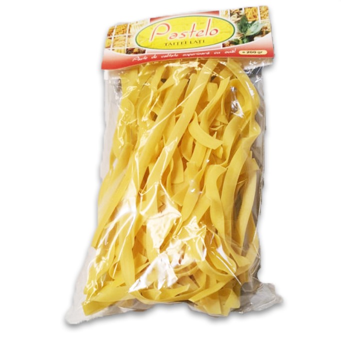 PASTELO Tăiței lați 200 G 1/24