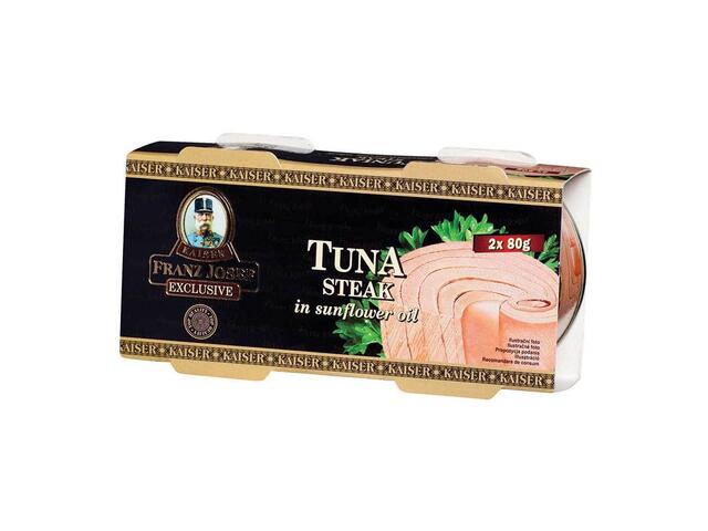 Ton steak în ulei Kaiser Franz Josef, 2 x 80 g